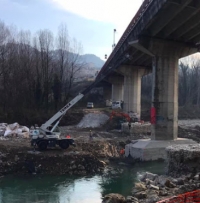 Ponte Verucchio chiuso sabato e domenica: si sollevano gli impalcati