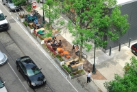Rimini Open Space: sui viali delle Regine tavolini anche in strada