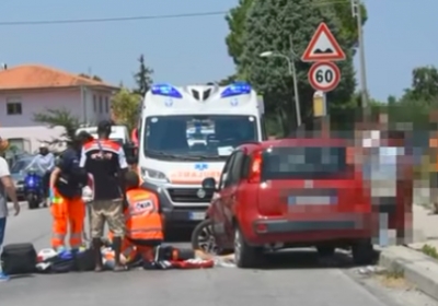 Scontro in via Montescudo, muore 39enne in scooter