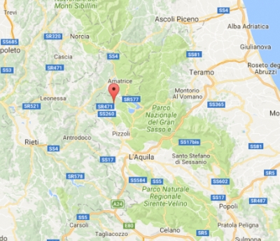 Terremoto, scossa nel centro Italia, magnitudo 5.3