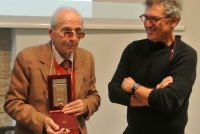 Compie 95 anni il narratore della storia riminese Bruno Ghigi, l’amministrazione lo festeggia