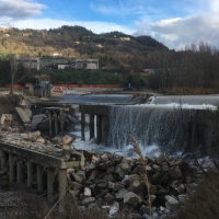 Marecchia, le associazioni ambientaliste: briglia Ponte Verucchio era già rotta