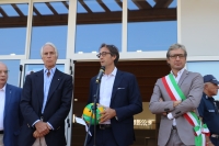 Sport, inaugurata la casa del volley con il presidente del Coni Malagò