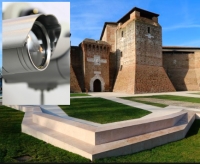 Venti sentinelle elettroniche a guardia di Castel Sismondo