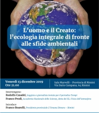 Incontro con Franco Prodi sull&#039;ecologia integrale