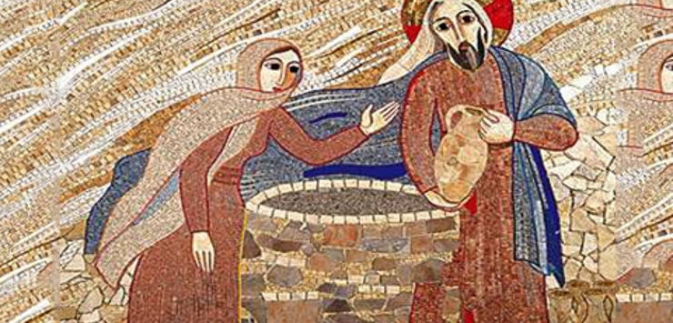 gesu e la samaritana