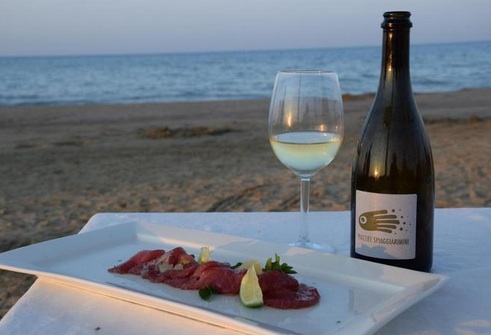 mare spiaggia vino