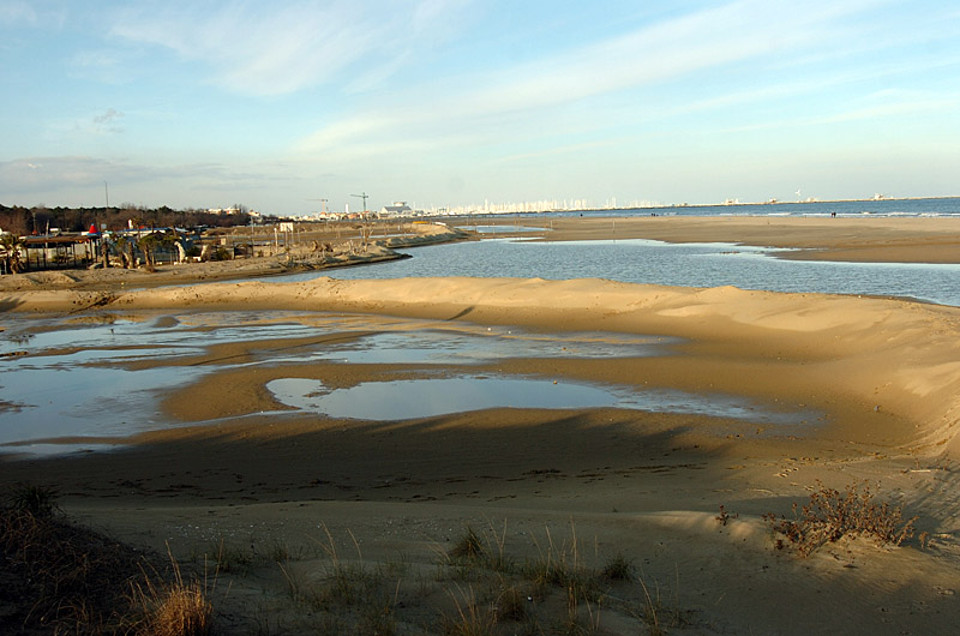 mareggiata spiaggia