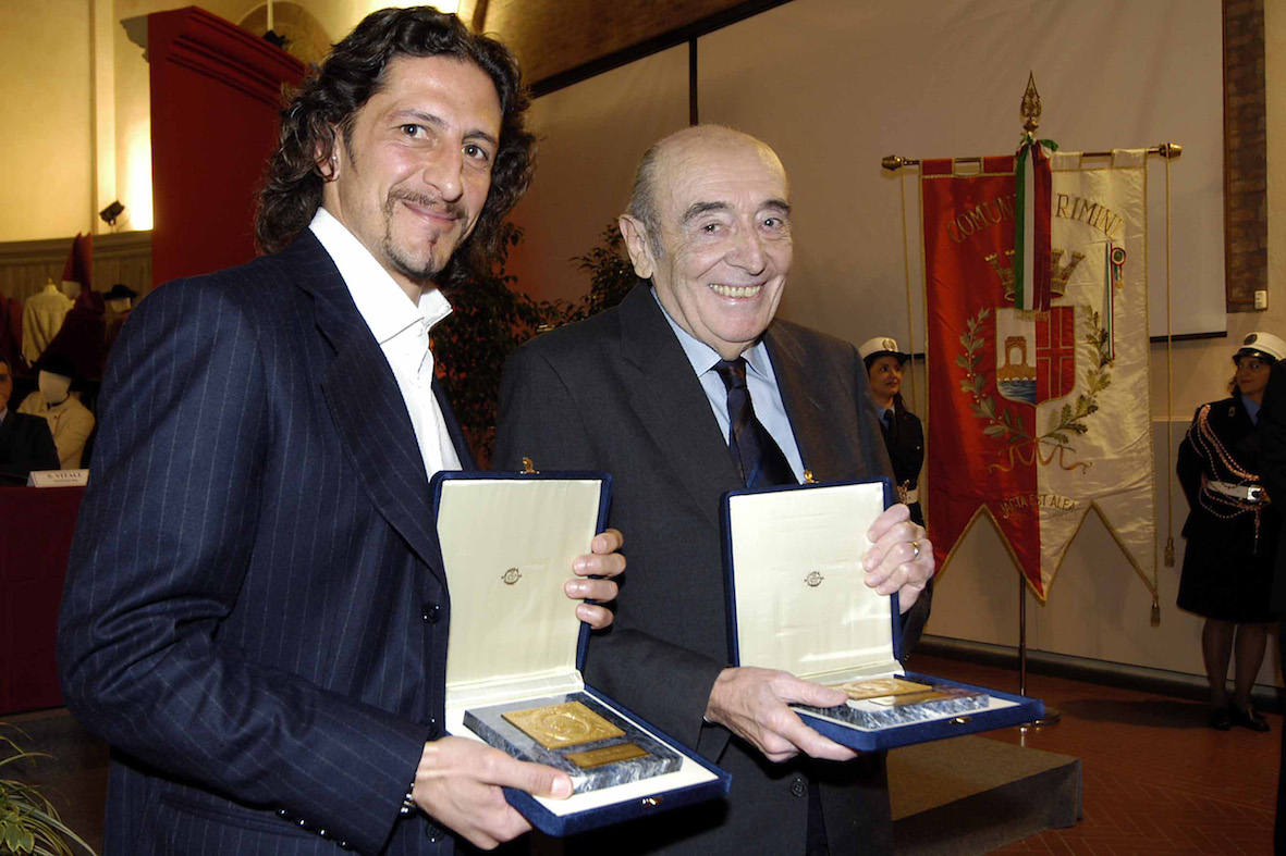 sigismondo doro 2003 renato zangheri col calciatore igor protti