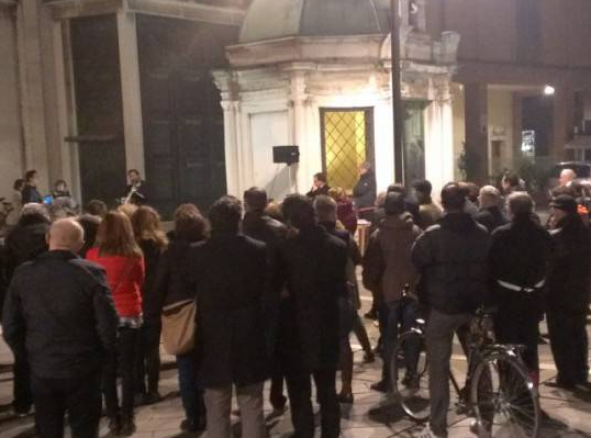 veglia piazza tre martiri