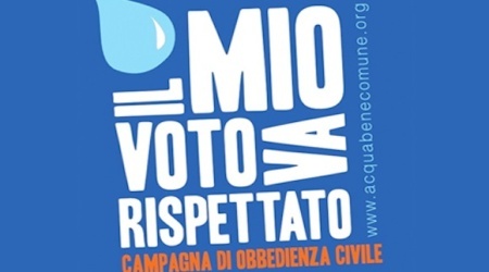 volantino  acqua pubblica