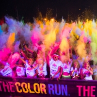 The color run fa tappa a Riccione