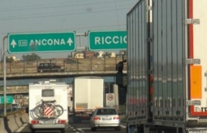 Ponti primaverili, + 12% di auto in uscita dal casello A14 di Riccione