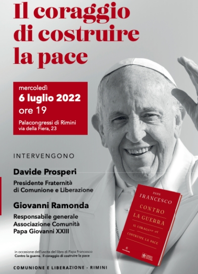 &quot;Costruire la pace&quot;, dialogo tra Cl e Apg xxiii sul libro di papa Francesco