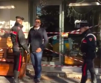Riccione, attentato incendiario al bar di San Lorenzo