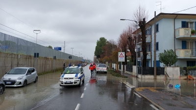 Maltempo a Rimini, vietato l&#039;accesso al parco Marecchia