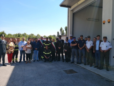 Bellaria, inaugurato distaccamento vigili del fuoco