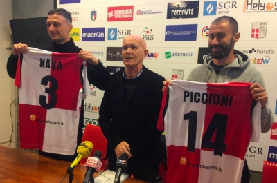Rimini calcio, arrivano Piccioni e Nava. Grassi chiede di fare meglio in trasferta