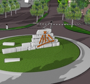 Via della Fiera, al via i lavori per il monumento a don Giussani