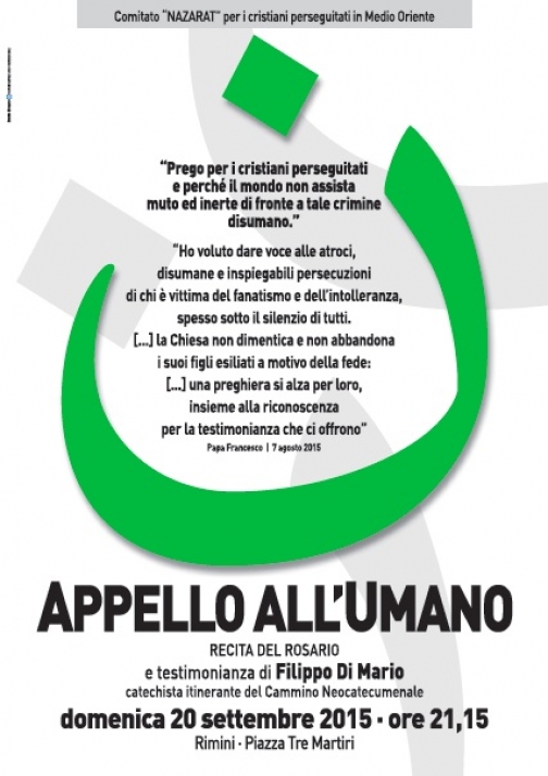preghiera per i cristiani perseguitati