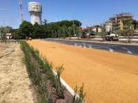 Torre Pedrera, quasi finito il nuovo parcheggio