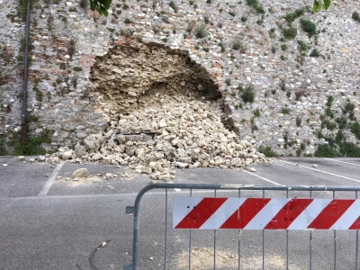 Montecolombo, chiesti 80mila euro per le mura malatestiane