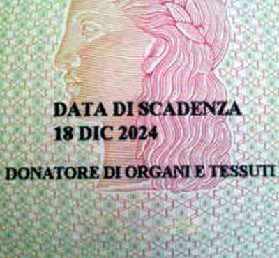 Donazione organi, aumentano le dichiarazioni in carta d’identità