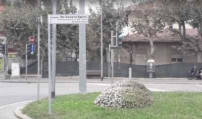 Inaugurato il piazzale don Giancarlo Ugolini (ex Gondar)