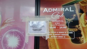Sala scommesse, sequestrata la Admiral club di via Italia