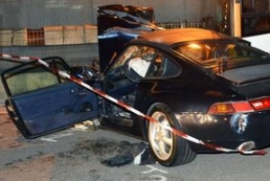 Scontro frontale, grave Valentini