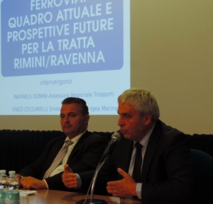 Bellaria, Donini sulla ferrovia: eliminare o valorizzare, prospettive opposte