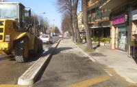 Ciclabili, sperimentazione in via Roma