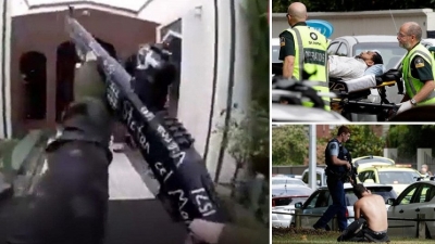 Fiaccolata dei musulmani dopo l&#039;atto terroristico in Nuova Zelanda