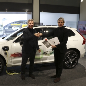 Comune sostenibile, il sindaco in Volvo hybrid