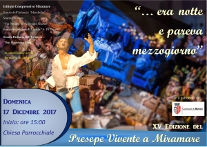 Miramare, quartiere ferito, rinasce nel presepe