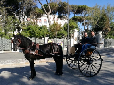 ‘Tutti in carrozza’ a piazzale Fellini