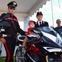 Misano, anche i carabinieri in mostra al Motogp