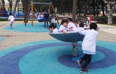 Giochi per tutti, parco inclusivo a piazzale Fellini