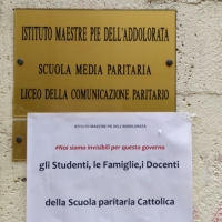 Scuole paritarie: scatta la protesta di Maestre pie e suore di Sant’Onofrio