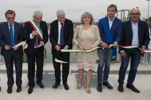 Galletti a Bellaria per l’inaugurazione del canale emiliano romagnolo