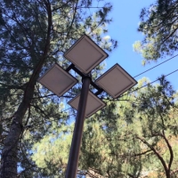 Riccione, nuovi lampioni in viale Ceccarini