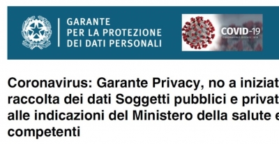 Coronavirus e smart working: webinair gratuito sulla privacy