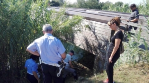 Rio Marano, l’assessore campiona le acque
