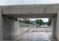 Maltempo, sottopassi allagati a Rimini