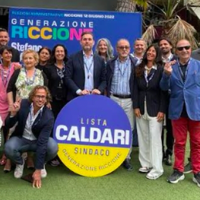 Elezioni Riccione: sportivi, dj, mamme e nostalgici degli anni Novanta nella lista di Caldari