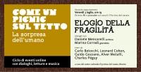 Mencarelli e Corradi al secondo incontro del Portico del Vasaio