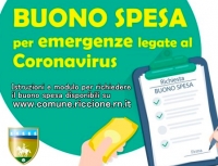 Riccione: buoni spesa, da oggi sms per il ritiro