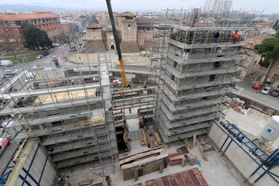 Teatro Galli, i lavori avanzano