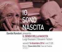 Il poeta Rondoni legge &quot;Il senso della nascita&quot; di Giussani e Testori