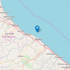 Terremoto, scossa al largo del San Bartolo